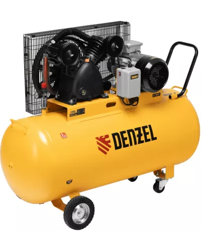 Компрессор воздушный рем. привод BCV 5500-T/270, 5,5 кВт, 270 литров, 850 л/мин Denzel