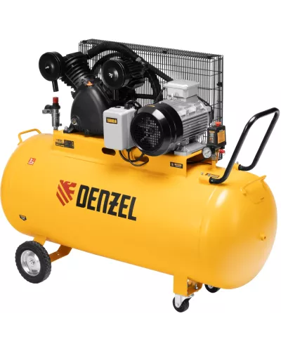 Компрессор воздушный рем. привод BCV 5500-T/270, 5,5 кВт, 270 литров, 850 л/мин Denzel