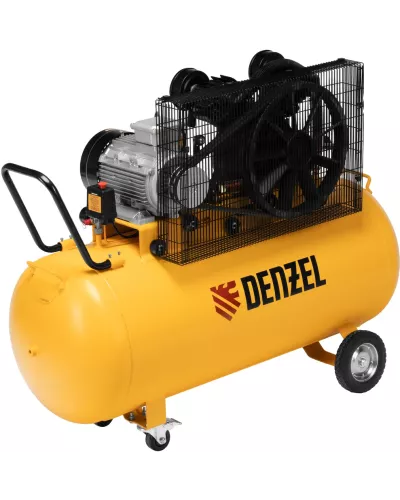 Компрессор воздушный рем. привод BCV 5500-T/270, 5,5 кВт, 270 литров, 850 л/мин Denzel