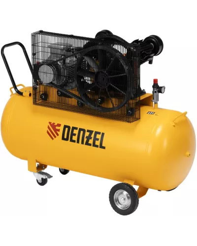Компрессор воздушный рем. привод BCV 5500-T/270, 5,5 кВт, 270 литров, 850 л/мин Denzel