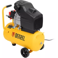Компрессор воздушный DENZEL DC1500/24, 1.5 кВт, прямой привод, 24 литра, 220 л/мин