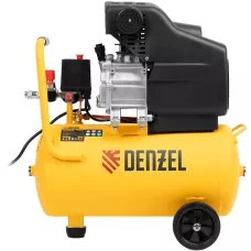 Компрессор воздушный DENZEL DC1500/24, 1.5 кВт, прямой привод, 24 литра, 220 л/мин