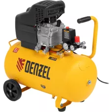 Компрессор воздушный DENZEL DC1500/50, 1.5 кВт, прямой привод, 50 литров, 220 л/мин