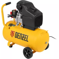 Компрессор воздушный DENZEL DC1500/50, 1.5 кВт, прямой привод, 50 литров, 220 л/мин