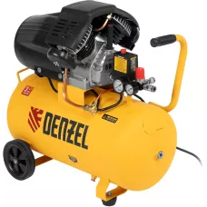 Компрессор воздушный прям. привод DENZEL DCV1800/50, 1,8 кВт, 50 литров, 320 л/мин