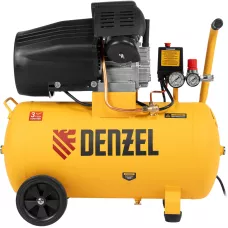 Компрессор воздушный прям. привод DENZEL DCV1800/50, 1,8 кВт, 50 литров, 320 л/мин