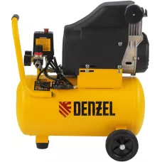 Компрессор воздушный безмасляный DENZEL DLC1300/24, 1.3 кВт, 206 л/м, 24 литра
