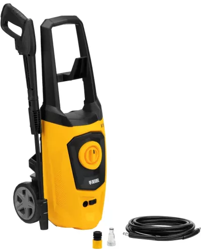 Моечная машина высокого давления R-170, 2000 Вт, 170 бар, 360 л/ч, колесная// Denzel