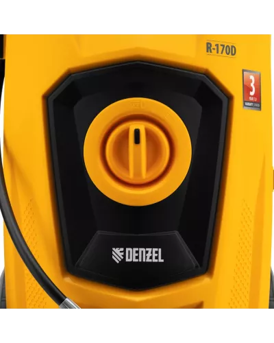 Моечная машина высокого давления R-170D, 2000 Вт, 170 бар, 360 л/ч, с барабаном// Denzel
