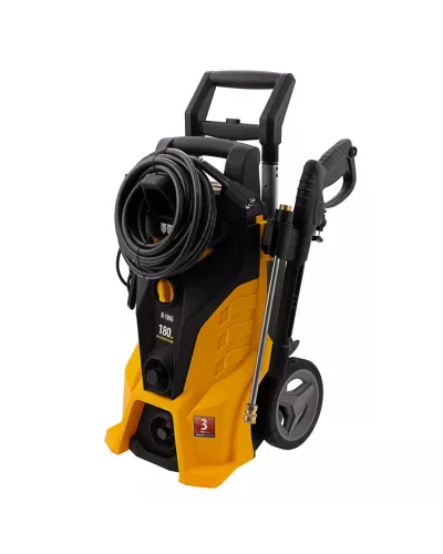 Моечная машина высокого давления R-180i, 2400 Вт, 180 бар, 7.5 л/мин, асинхронный двигатель Denzel