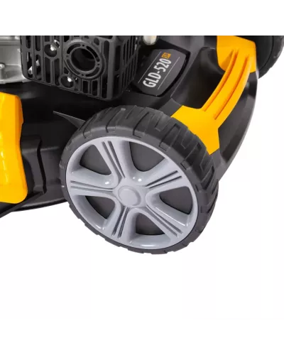 Газонокосилка бензиновая GLD-520SP, 196 куб.см, ширина 52 см, привод, 7 уровней,травосборник 60 л Denzel Газонокосилка бензиновая GLD-520SP, 196 куб.см, ширина 52 см, привод, 7 уровней,травосборник 60 л Denzel