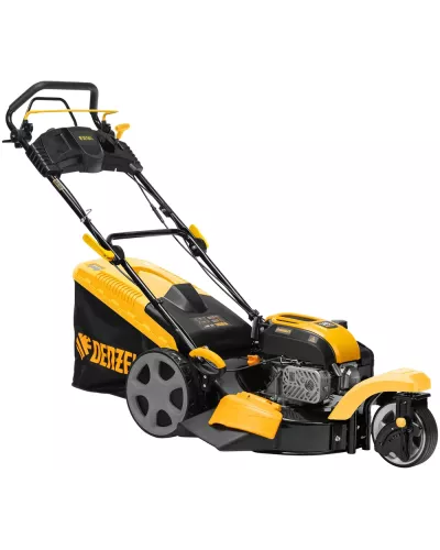 Бензиновая газонокосилка GLT-460SP-T, Trike 149 см3, 46 см, привод, панель, 60л Denzel 