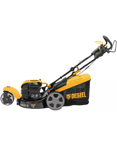 Бензиновая газонокосилка GLT-460SP-T, Trike 149 см3, 46 см, привод, панель, 60л Denzel 