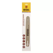 Шина для бензопилы DENZEL DGS-4516 59801, длина 40 см, шаг 3/8, паз 1.3 мм, 57 звеньев