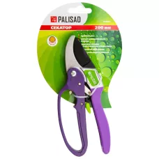 Секатор с наковальней, 200 мм, с храповым механизмом PALISAD 60488