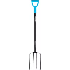 Вилы 4-х рогие, садово-огородные, 180х280х1200 мм, цельнометаллические, кованые, LUXE PALISAD 61374