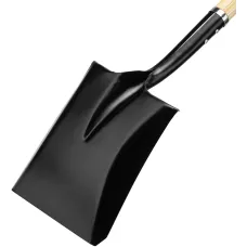 Лопата совковая, 230х285х1500 мм, деревянный лакированный черенок, LUXE PALISAD 61378