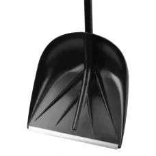 Лопата для уборки снега пластиковая, 400х417х1390 мм, алюминиевый черенок PALISAD 61395