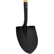 Лопата для сыпучих грузов, 215х285х1325 мм, деревянный черенок с пропиткой, Россия Сибртех