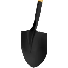 Лопата для сыпучих грузов, 215х285х1325 мм, деревянный черенок с пропиткой, Россия Сибртех