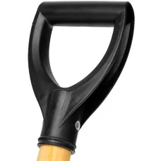 Лопата для сыпучих грузов, 215х285х1325 мм, деревянный черенок с пропиткой, Россия Сибртех