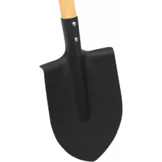 Лопата штыковая, 205х284х1340 мм, деревянный черенок с пропиткой, Россия Сибртех