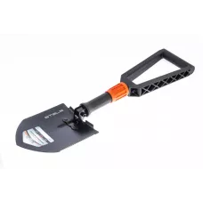 Лопата походная, 150 х 205 х 253 - 590 мм, пластик. рукоятка, складная в чехле, Stels