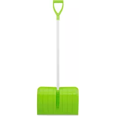 Лопата для уборки снега пластиковая Profi, 535 х 385 х 1400 мм, стальной черенок, Россия, Сибртех