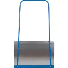 Движок для уборки снега, стальной, оцинкованный, 750 х 410 х 1100 мм, стальная рукоятка, Россия, Сибртех