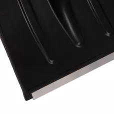 Лопата для уборки снега пластиковая, 380х385х1420 мм, деревянный черенок Россия 615745