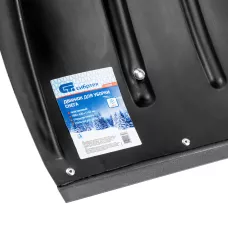 Движок для уборки снега пластиковый, 780 х 420 х 1140 мм, стальная рукоятка, Россия, Сибртех