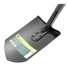 Лопата штыковая, 185 х 280 х 1190 мм, цельнометаллическая, Россия, Сибртех