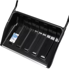 Движок для уборки снега пластиковый, 690х470х1420 мм, стальная рукоятка, Россия// Сибртех