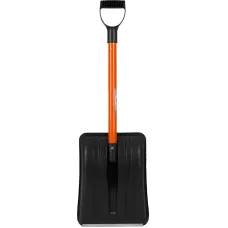 Лопата для уборки снега полипропиленовая, 275х365х790 мм, стальной черенок, Россия Stels