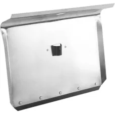 Лопата для уборки снега тротуарная, алюминиевая, 500 х 400 мм, без черенка, Россия Сибртех