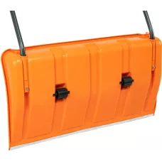 Движок для уборки снега пластиковый, 795х435х1280 мм, стальная рукоятка, усиленный// Сибртех