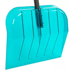 Лопата для уборки снега поликарбонат, 460х400х1380 мм, алюминиевый черенок, LUXE PALISAD 61690