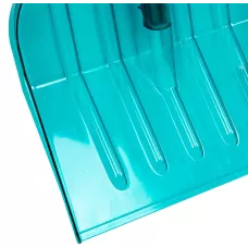 Лопата для уборки снега поликарбонат, 460х400х1380 мм, алюминиевый черенок, LUXE PALISAD 61690