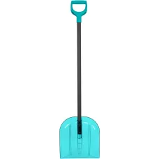 Лопата для уборки снега поликарбонат, 340х385х1340 мм, алюминиевый черенок, LUXE PALISAD 61691