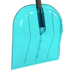 Лопата для уборки снега поликарбонат, 340х385х1340 мм, алюминиевый черенок, LUXE PALISAD 61691