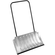 Движок для уборки снега оцинкованный, 735x385x1120 мм, стальная рукоятка, Россия Сибртех