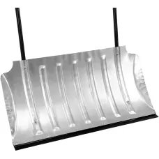 Движок для уборки снега оцинкованный, 735x385x1120 мм, стальная рукоятка, Россия Сибртех