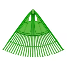 Грабли веерные пластиковые, 27 зубьев, зеленые PALISAD 61709