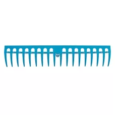 Грабли пластиковые, 565 мм, 18 плоских зубьев, усиленные, Luxe PALISAD 61733