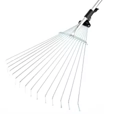 Грабли веерные стальные 15 зубьев раздвижные PALISAD 6175655