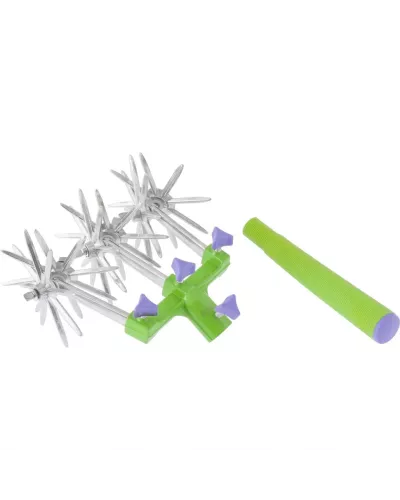 Культиватор садовый, 3 пары колес, рукоятка с 1 парой колес 65 х 205 мм, Palisad