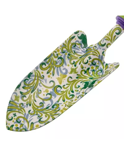 Совок посадочный широкий, 80 х 330 мм, стальной, пластиковая рукоятка, Flower Green, Palisad