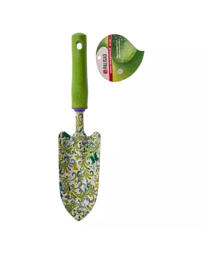 Совок посадочный широкий, 80 х 330 мм, стальной, пластиковая рукоятка, Flower Green, Palisad