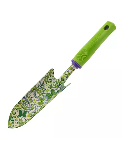 Совок посадочный узкий, 55 х 330 мм, стальной, пластиковая рукоятка, Flower Green, Palisad