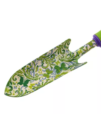 Совок посадочный узкий, 55 х 330 мм, стальной, пластиковая рукоятка, Flower Green, Palisad